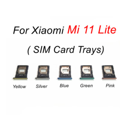 For Xiaomi Mi 11 Lite 5G SIM Tray Slot Micro SD Card Tray Holder