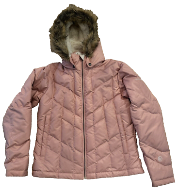 Columbia Women's Convert Boardwear Medium Pink Puffer Jacket with
