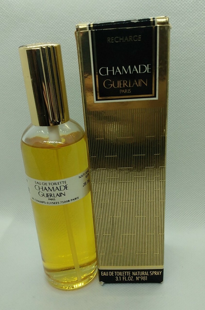 VINTAGE CHAMADE GUERLAIN WOMEN 3.1 OZ / 93 ML EAU DE TOILETTE