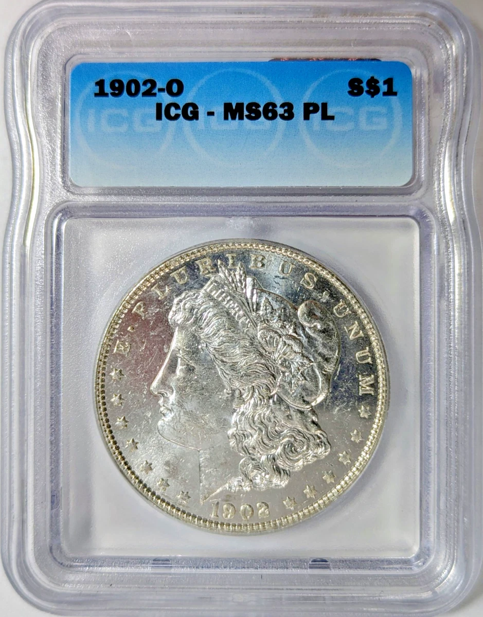 MS 63 Graded 1902 Year Morgan US Dollars (1878-1921) for sale | eBay