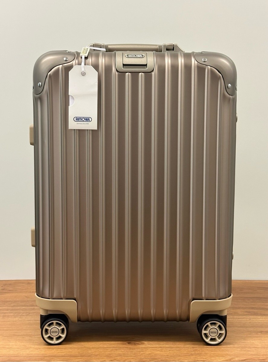 Rimowa Topas Cabin Titanium 32Liters (pre LVMH) - NEW -Made in