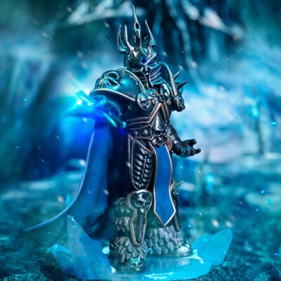 Pop Mart World Of Warcraft Collectable Character - The Lich King