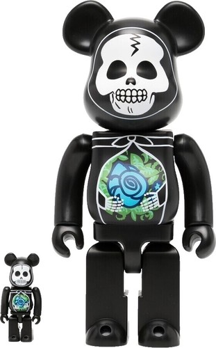 BE@RBRICK fragmentdesign PANDA 100% & 400% 3PCS Bearbrick Toy