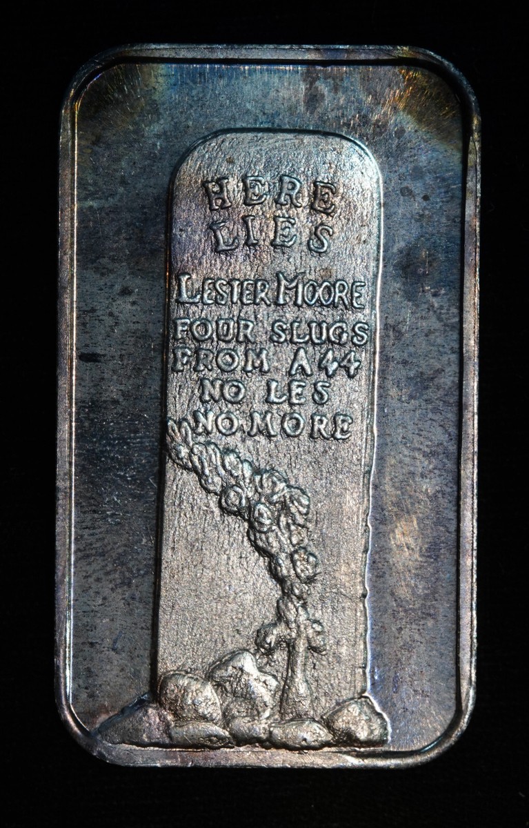 Tombstone Arizona No Less No More 44 Rarities 1oz 999 FINE Silver