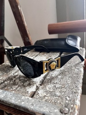 GIANNI VERSACE MOD 424/M COL852 BK Sunglasses - WITH LEATHER CASE