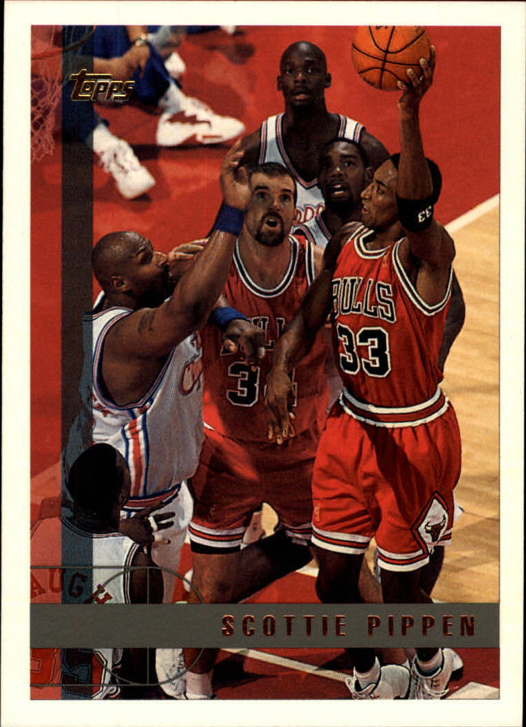 SCOTTIE PIPPEN ~ 1997-98 Topps Basketball Trading Card #1 | eBay