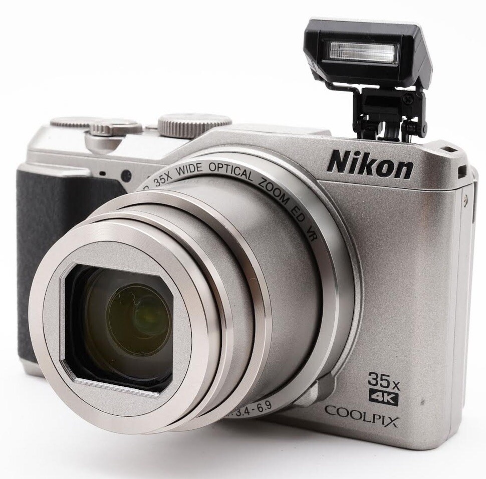 Nikon COOLPIX A900 Digital Camera W. 35x Zoom Lens 20.3MP Silver