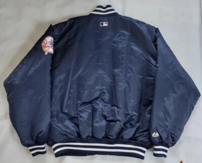 VINTAGE MAJESTIC AUTHENTIC COLLECTION NEW YORK YANKEES SATIN