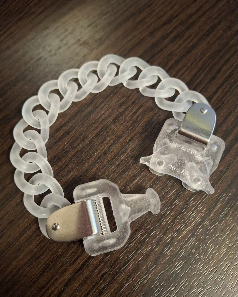 Aged 1017 Alyx-9SM Transparent Clear Bracelet | eBay