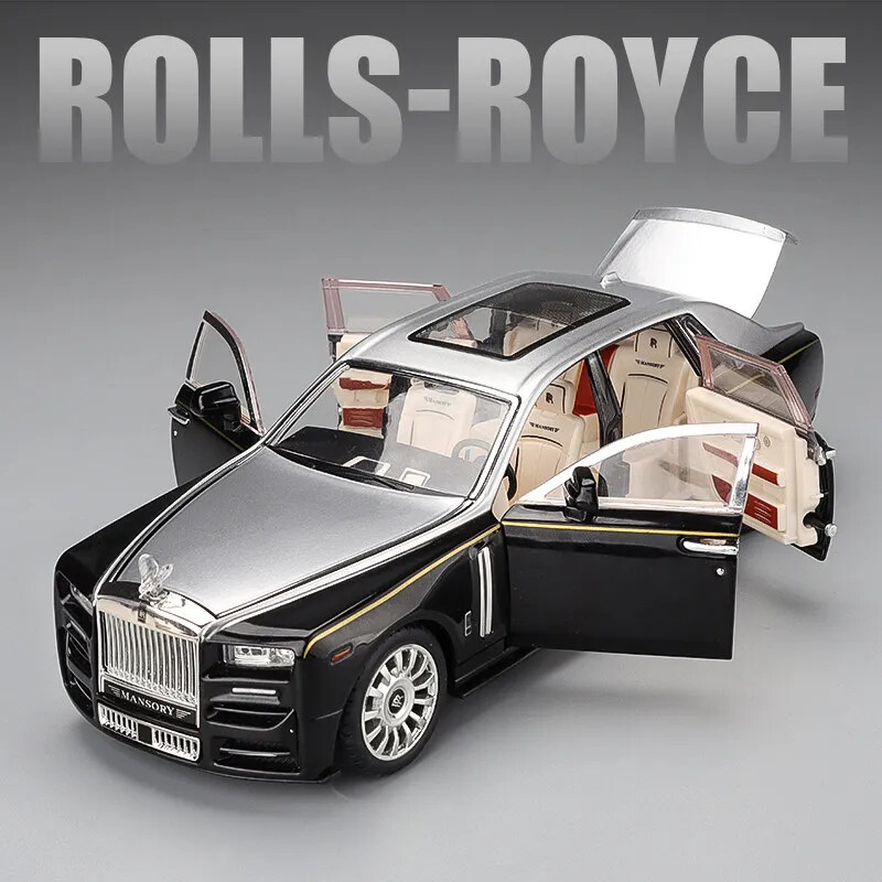 1:30 Rolls-Royce Mansory Phantom Alloy Car Model Diecast Toy