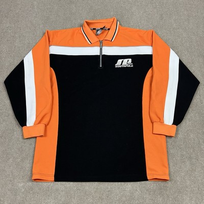 Vintage 90s Y2K Southpole Quarter Zip Pullover Sweatshirt Mens XL