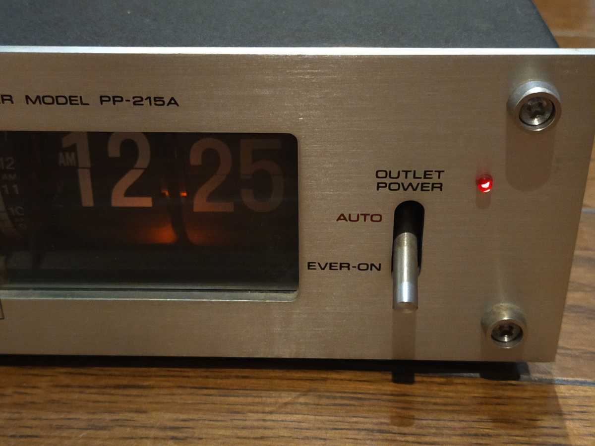 Pioneer PP-215A Digital timer model Alarm Flip Clock Vintage Audio