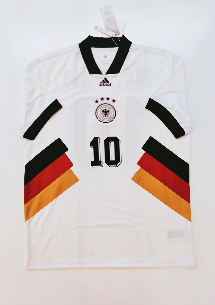 Germany Matthaus Official Adidas Icon 90s Jersey Shirt Reissue
