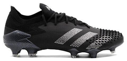 adidas Predator Mutator 20.1 FG Demonskin - Black Silver Metallic