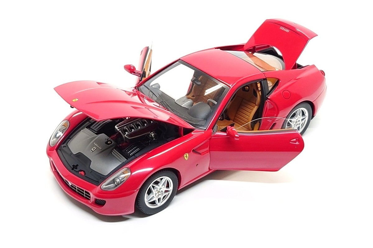 Hot Wheels Super Elite 1:18 Ferrari 599 GTB Fiorano in Rosso Corsa