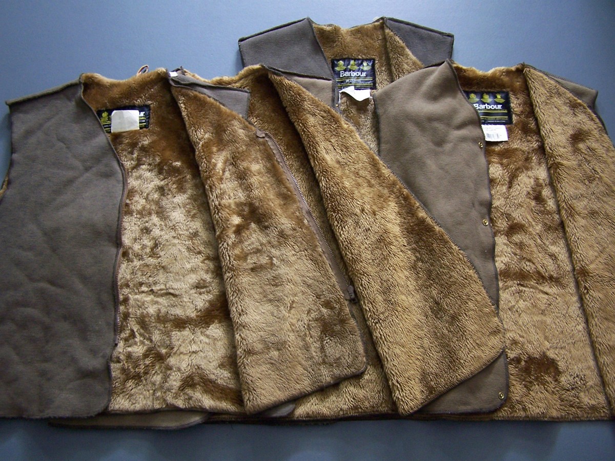 Barbour Warm Pile Linings A55 A295 A296 A297 A299 A306 Acrylic