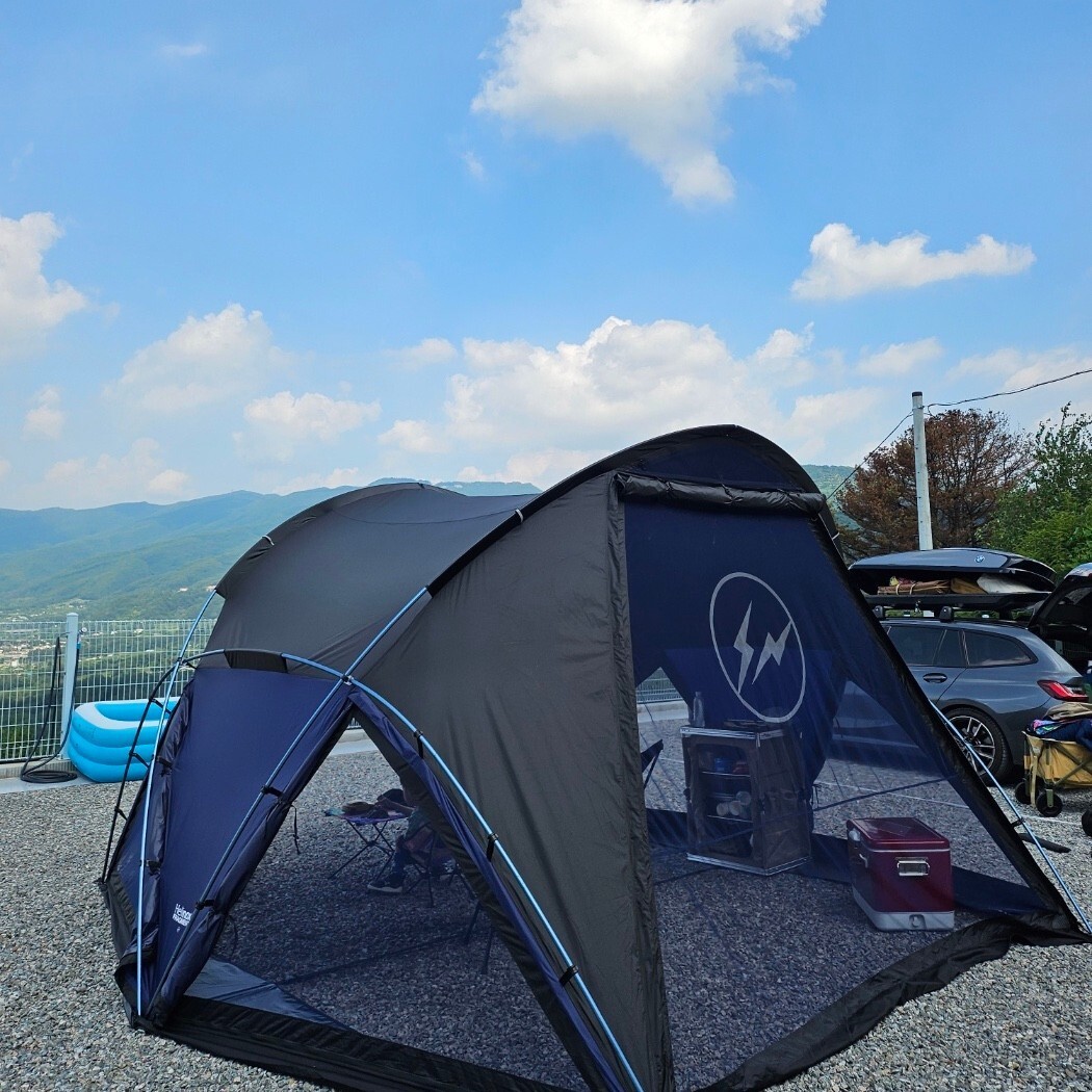 Helinox Fragment Design Tactical V-Tarp 4.0 Black & Navy for