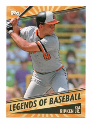 2021 Topps Opening Day Legends of Baseball #LOB8 Cal Ripken Jr
