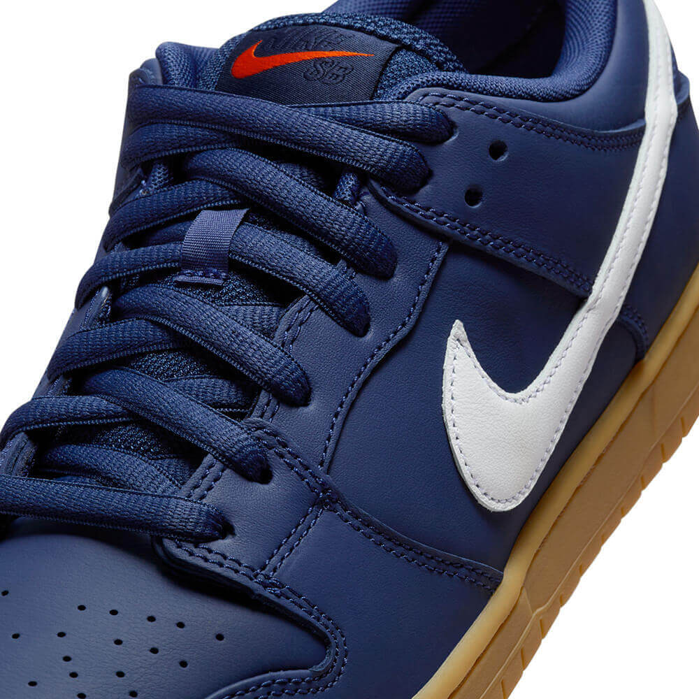 Nike SB Dunk Low Pro ISO Orange Label Navy Gum Light Brown FJ1674