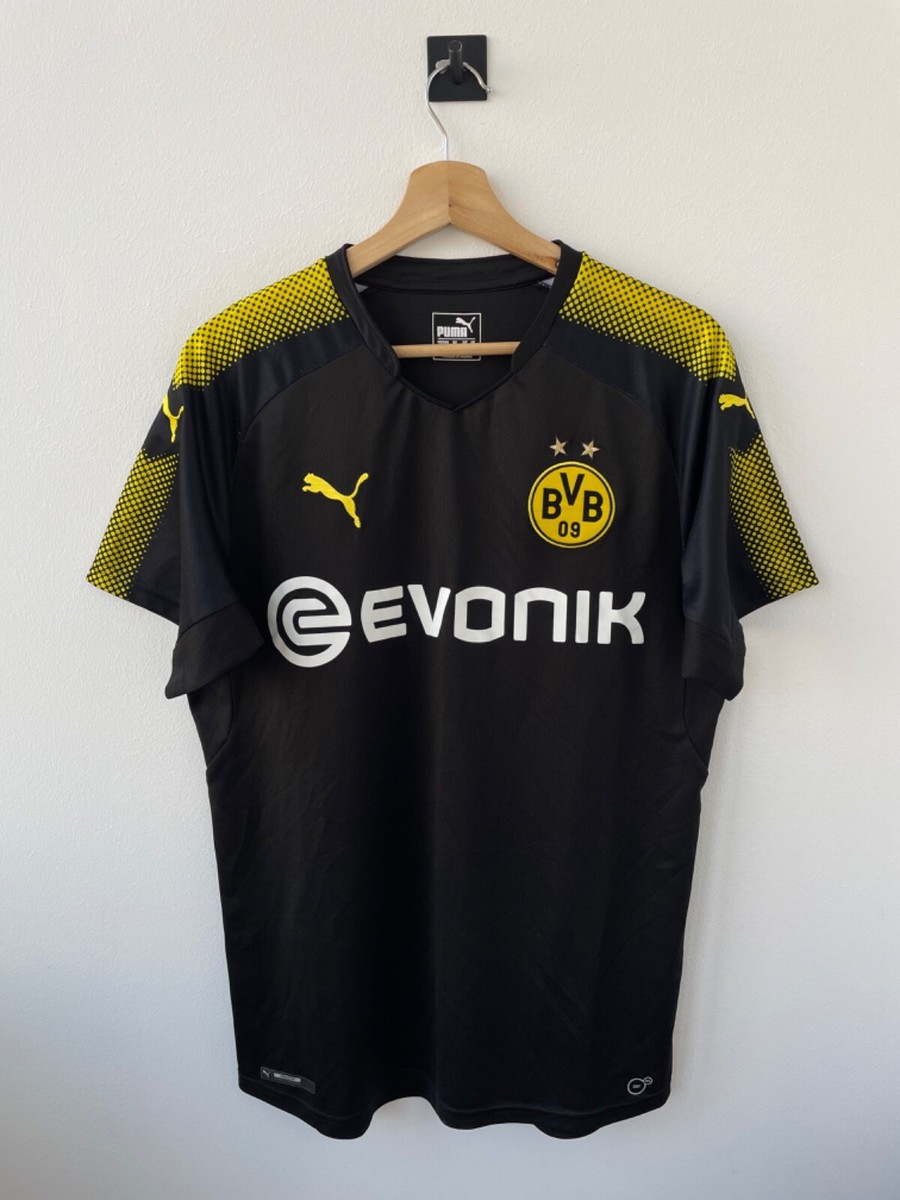BORUSSIA DORTMUND 2017/2018 AWAY FOOTBALL SHIRT SOCCER JERSEY