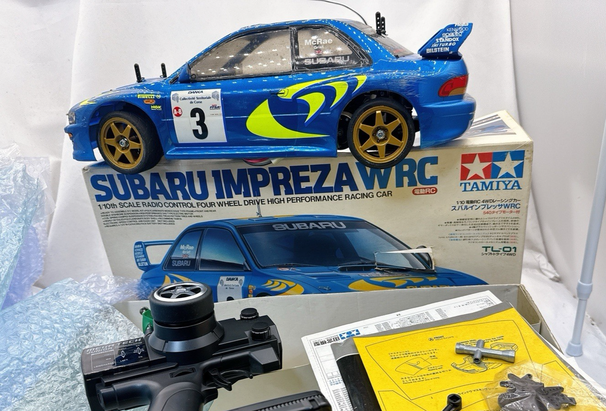 ドリパケ TAMIYA SUBARU INPREZA WRC 1998 Building the Tamiya 1/24