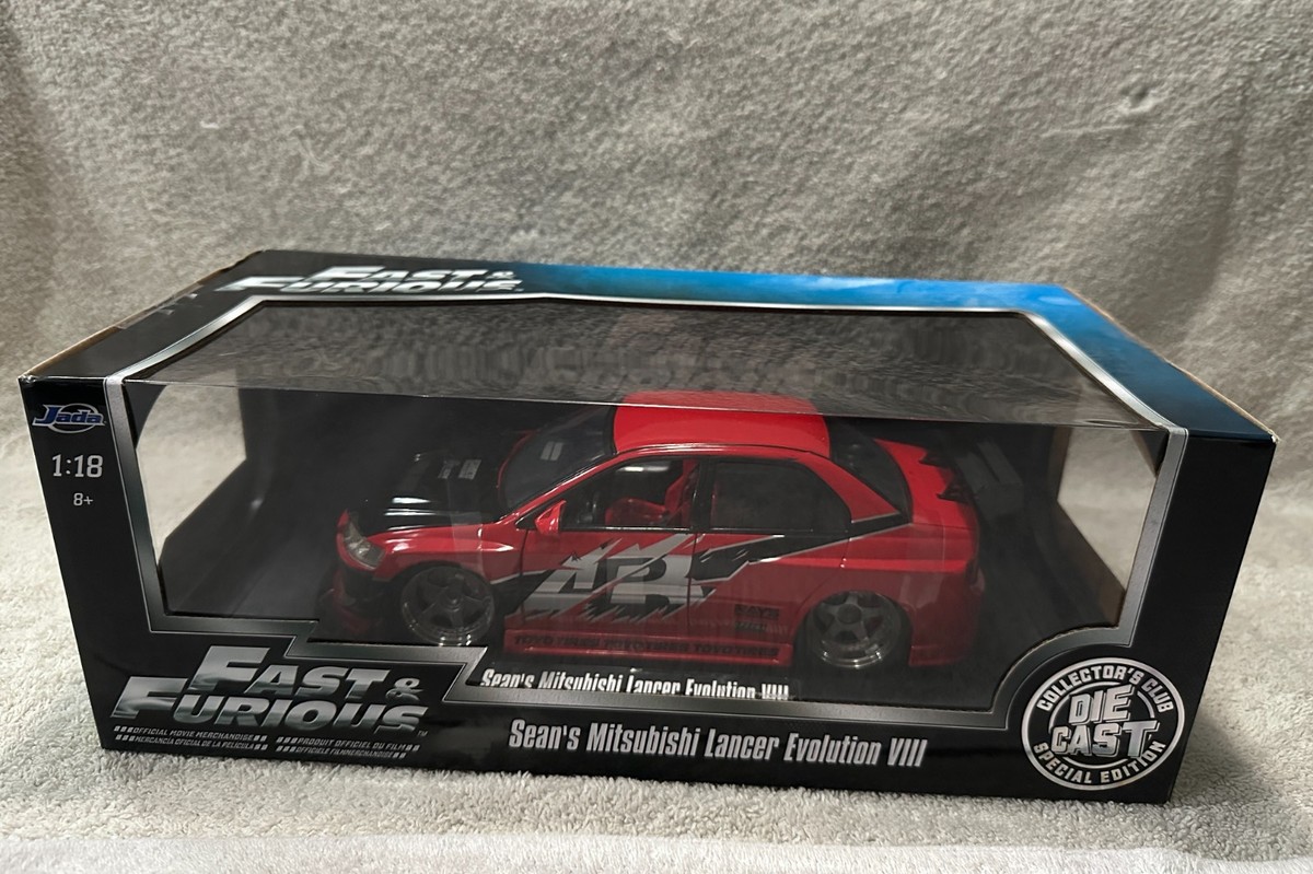 JADA FAST & FURIOUS 1:18 SEAN'S MITSUBISHI LANCER EVOLUTION VIII