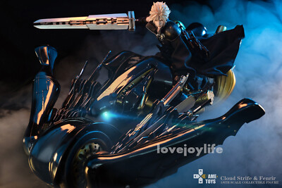 GAMETOYS 1/6 Cloud Strife & Fenrir GT-006C Action Figure Deluxe