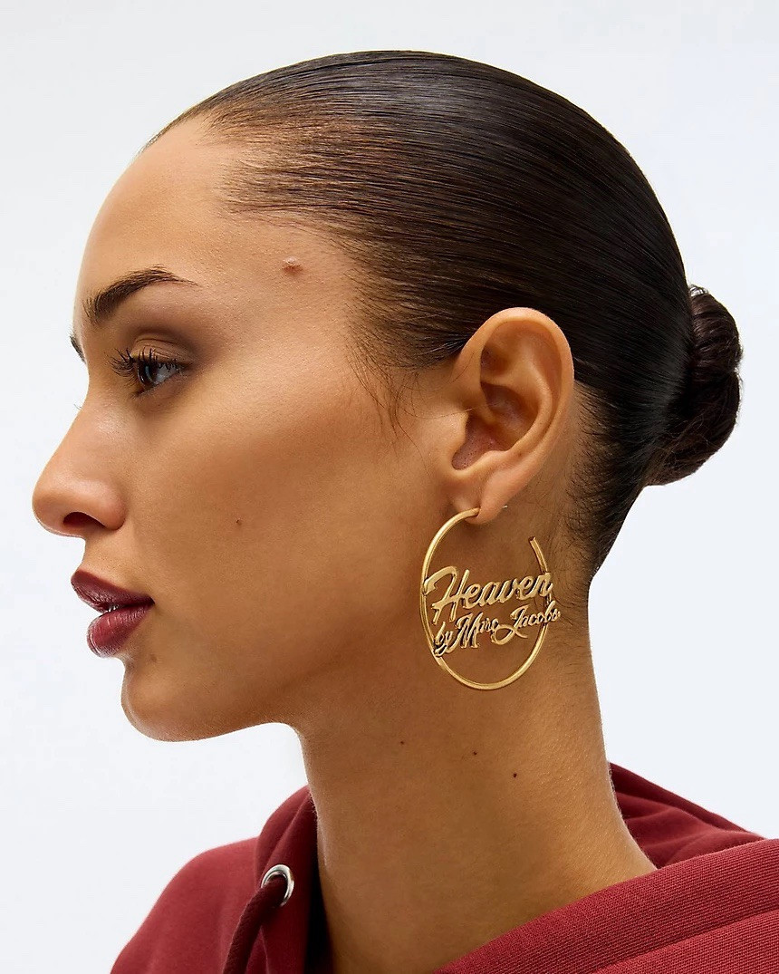 Heaven by Marc Jacobs x Emergency Intercom Merch Hoop Earrings Set