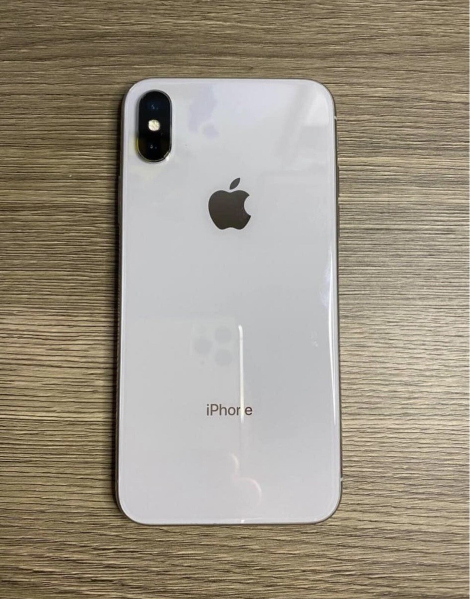 Apple iPhone X - 256GB - Silver (Factory Unlocked) - Good