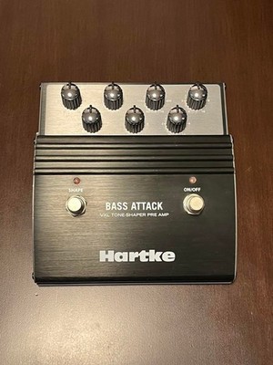 Hartke Bass Attack Preamp Effects Pedal Electric VXL TONE-SHAPER