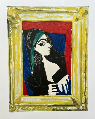 Pablo Picasso PORTRAIT DE JACQUELINE 1980 Limited Edition