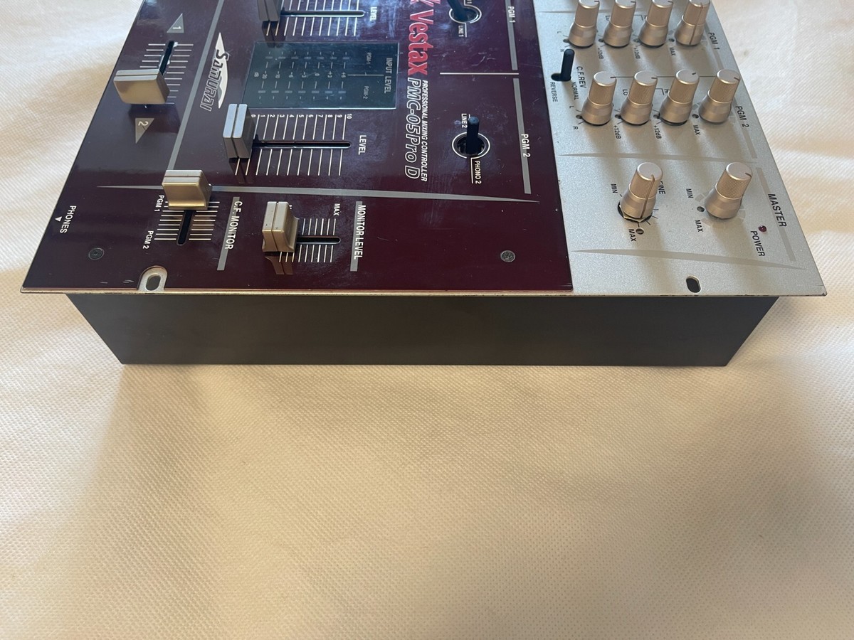 Vestax PMC-05 Pro D Samurai DJ Mixer Professional Mixing