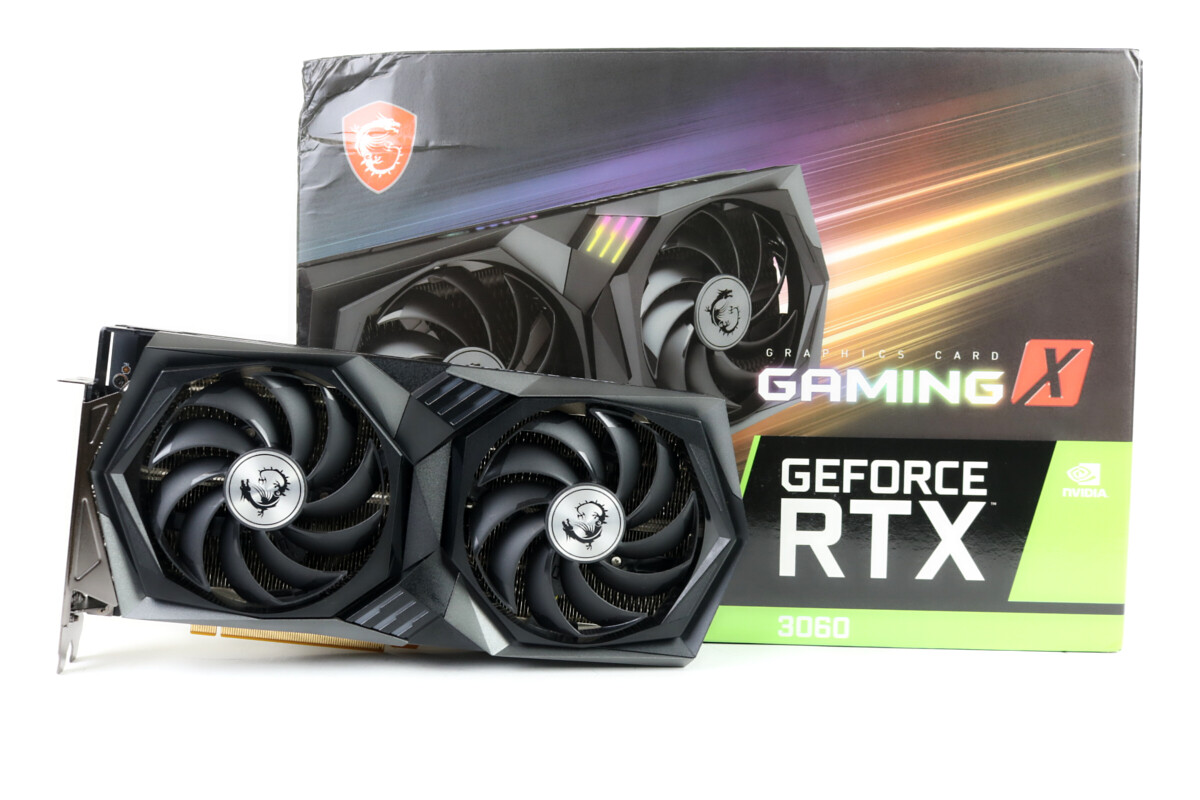 MSI GeForce RTX 3060 12GB Gaming X GPU w/Box | 1yr Warranty, Fast
