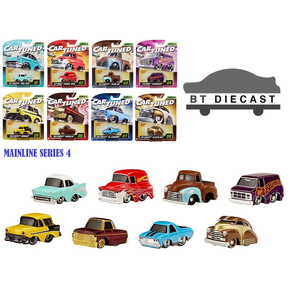 カーチューンド 1:64 シリーズ4 (メインライン・アソートメント 2025