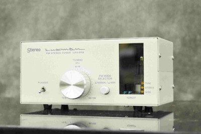 Luxman LXV-OT8 Vacuum Tube FM Stereo Tuner Confirmed Operation