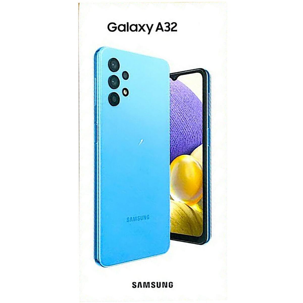 New Samsung Galaxy A32 Dual-SIM A325F/Ds 128GB+4GB Blue Unlocked
