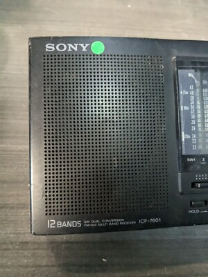 Sony ICF-7601 Fm/Am/Sw Shortwave Radio 12 Bands | eBay