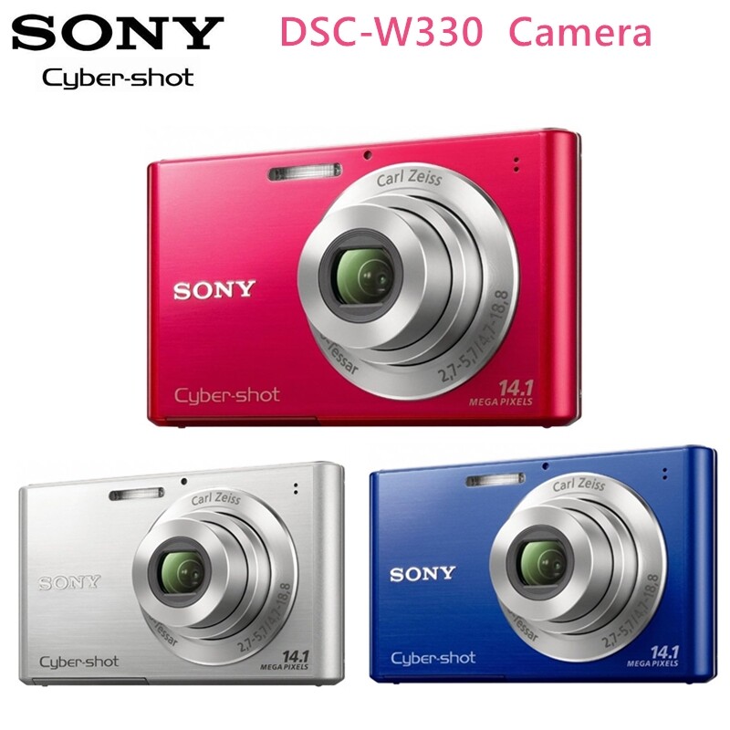 SONY Cyber-Shot DSC-W330 14.1MP Vintage Digital Camera 4× ZOOM