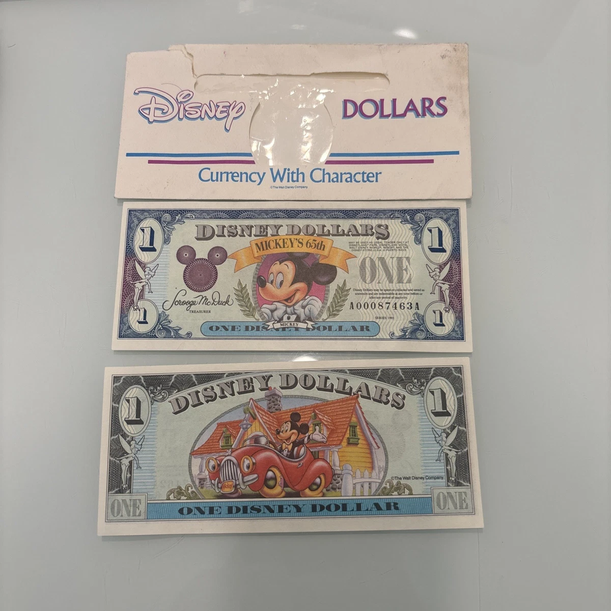 1993 Disney Dollar for sale | eBay