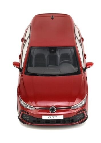 1/18 Volkswagen VW Golf VIII GTI Red Metallic Model Car by Otto