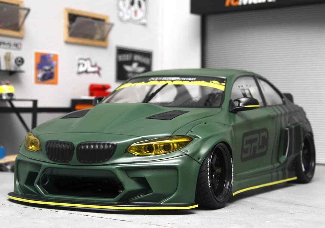 RC Body Car Drift Touring 1:10 BMW F22 M 2 Coupe F 22 style