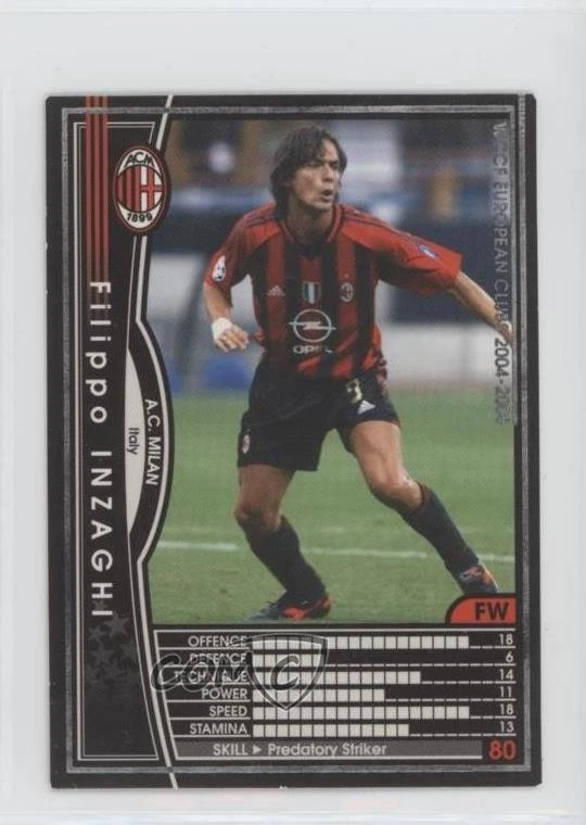 2004-05 Panini WCCF European Clubs Soccer Trading Cards for sale
