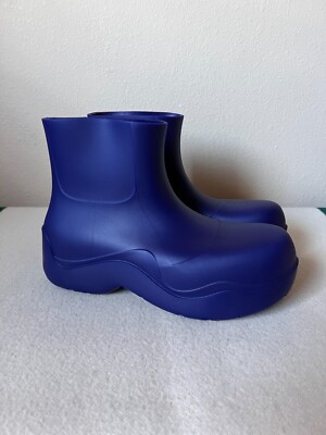 Bottega Veneta Puddle Ankle Boots - Size 43 - Unicorn Purple