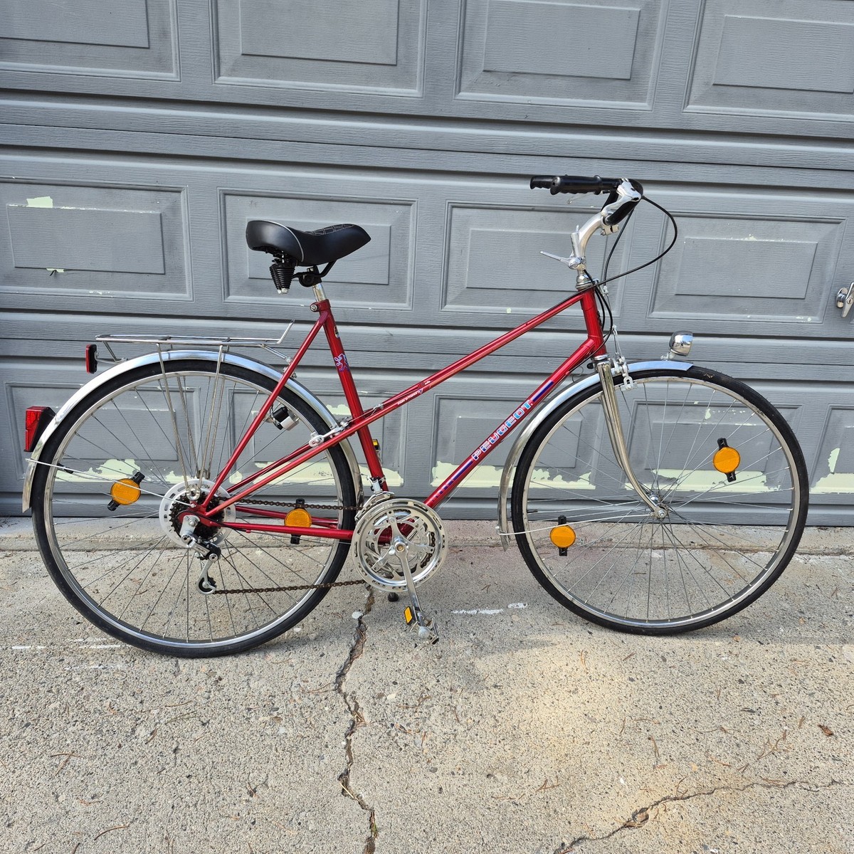 1981 Peugeot mixte 57cm Carbolite 103 Road Racing Bicycle Made In