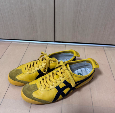 Onitsuka Tiger MEXICO 66 YELLOW BLACK Authentic From Japan | eBay
