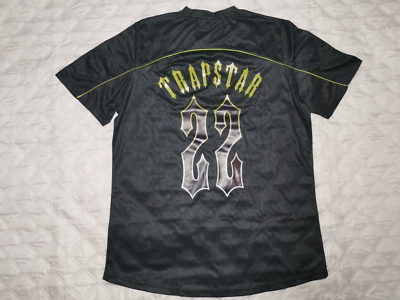Trapstar Football JERSEY Black Lime Size XL | eBay