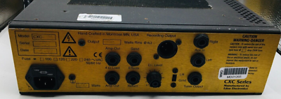 David Eden CXC Solo Series Hybrid Bass Guitar Amplifier W Power