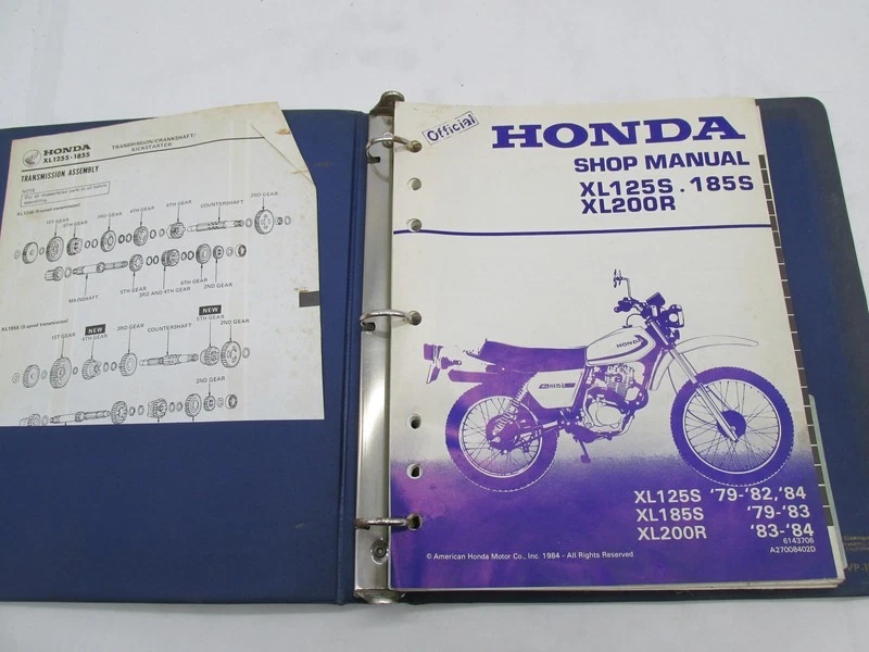 XL125S Motorcycle Repair Manuals & Literature for sale | eBay