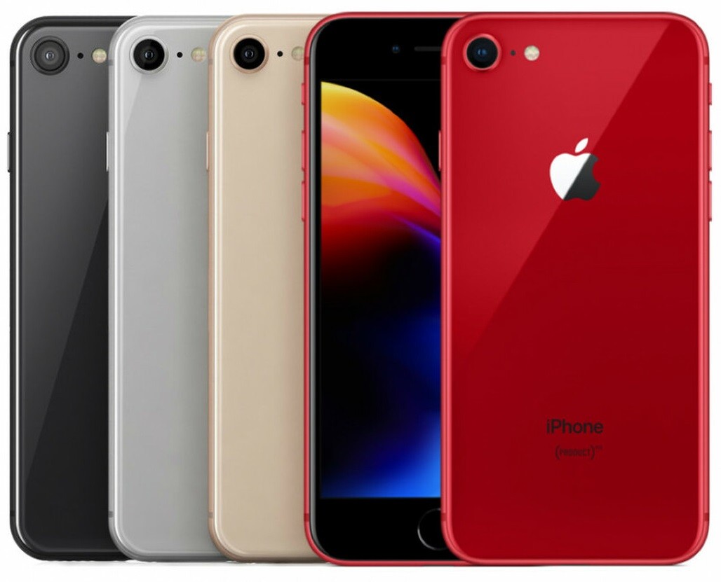 Apple iPhone 8 - 64GB 128GB 256GB Unlocked - All Sizes & Colours