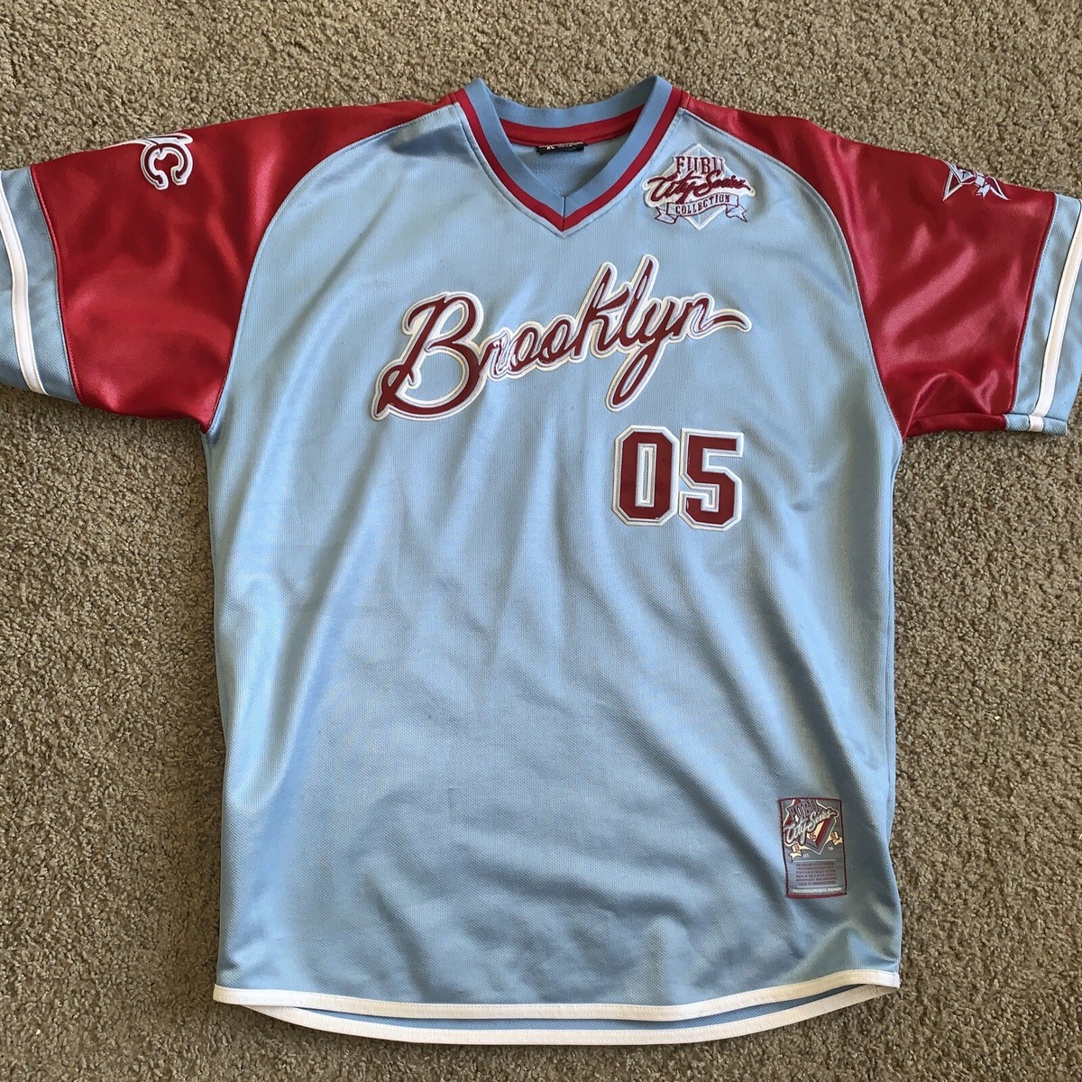 RARE Vintage FUBU Athletic League Brooklyn '05 City Edition Jersey